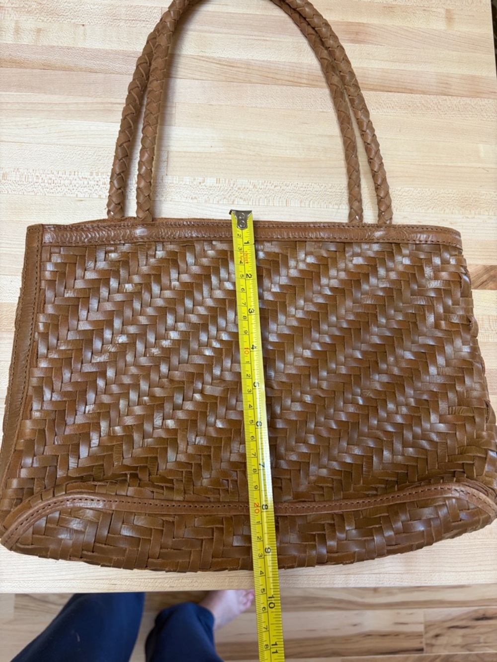 Bembien Woven Leather Bag - Picture 7 of 8